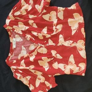 Paper Crane crop top ✨️ M